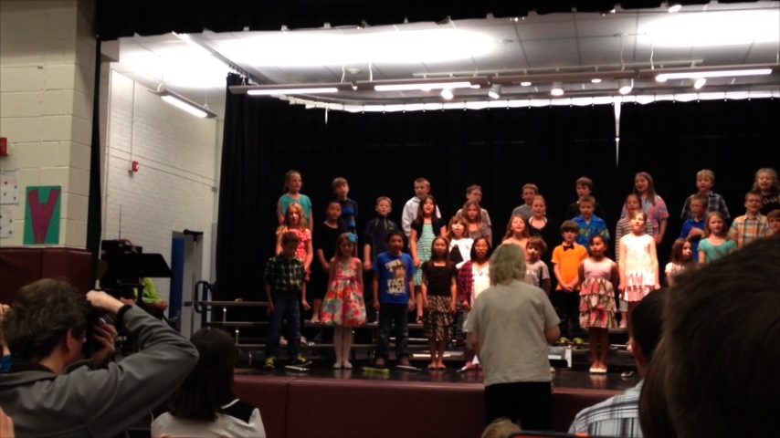 3rd Grade Arts Night: Woodchucks and submarines