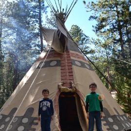 Teepee in Allenspark