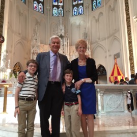 Grandma and Grandpa and the boys