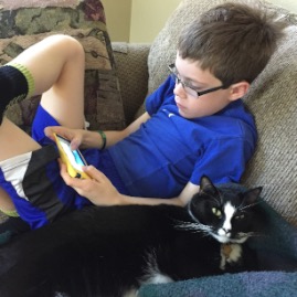 Hanging out on a sick day