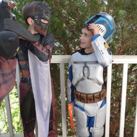 Hiccup and Jango Fett