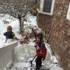 Shoveling