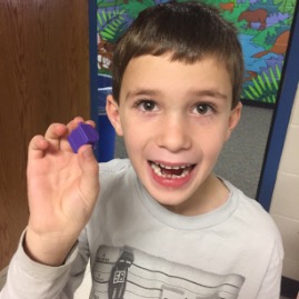 Ted loses his first tooth - at school!