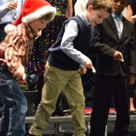 He really liked the bell ringing