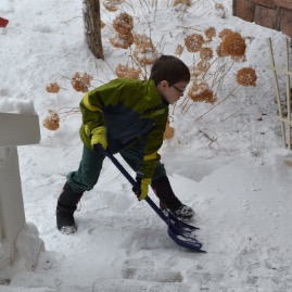 Shoveling