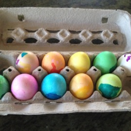 Colorful dragon eggs