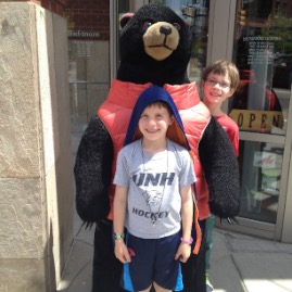 Our friend Beary on Pearl Street