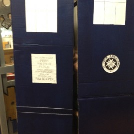 TARDIS in our library!