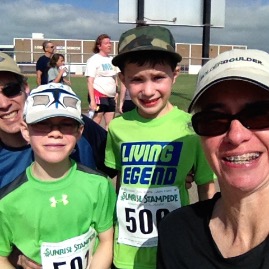 Post-race!