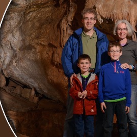 Inside the cave!