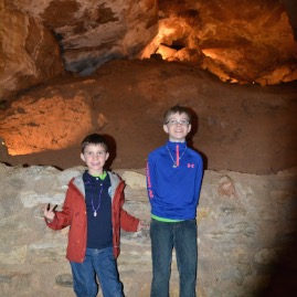 In a cave, yo!