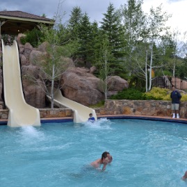 Broadmoor pool slides