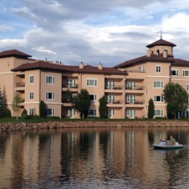 Scenic paddle boats