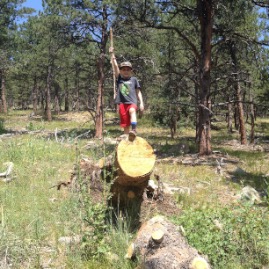 His last hike as a 6 year old