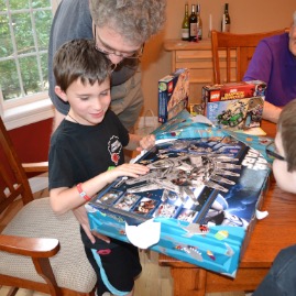 Millenium Falcon LEGOs!
