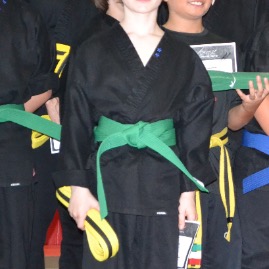 Green belt!