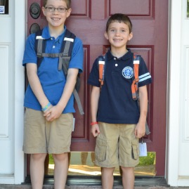 First day of school! 