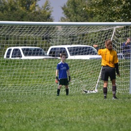 Oh geez, penalty kick