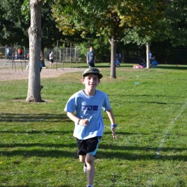 Ted's running!