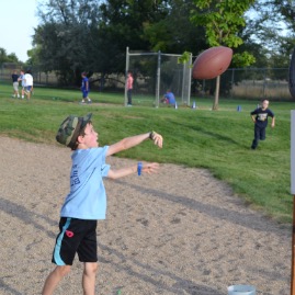 Football toss