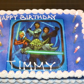 Timmy's birthday party at Loveland Laser Tag