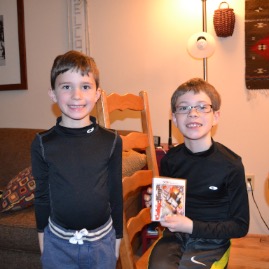 Now we're ready to ski
