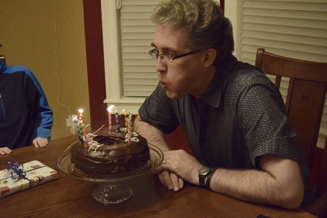Celebrating Jeff's birthday