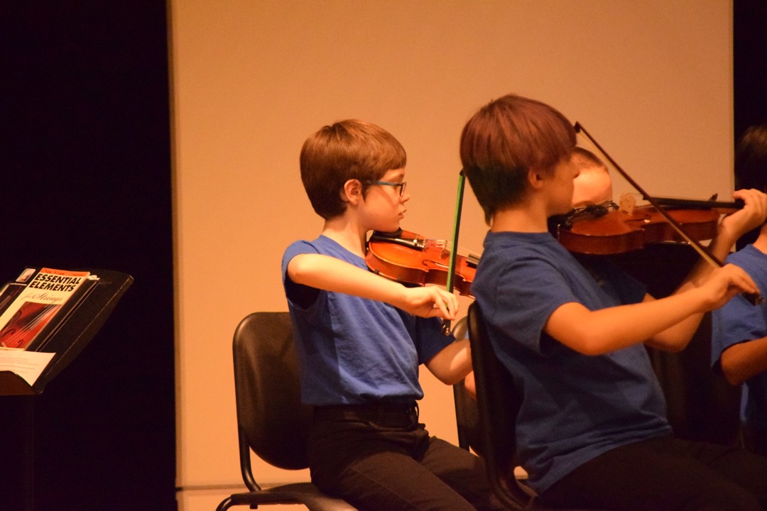 Tim's first orchestra performance
