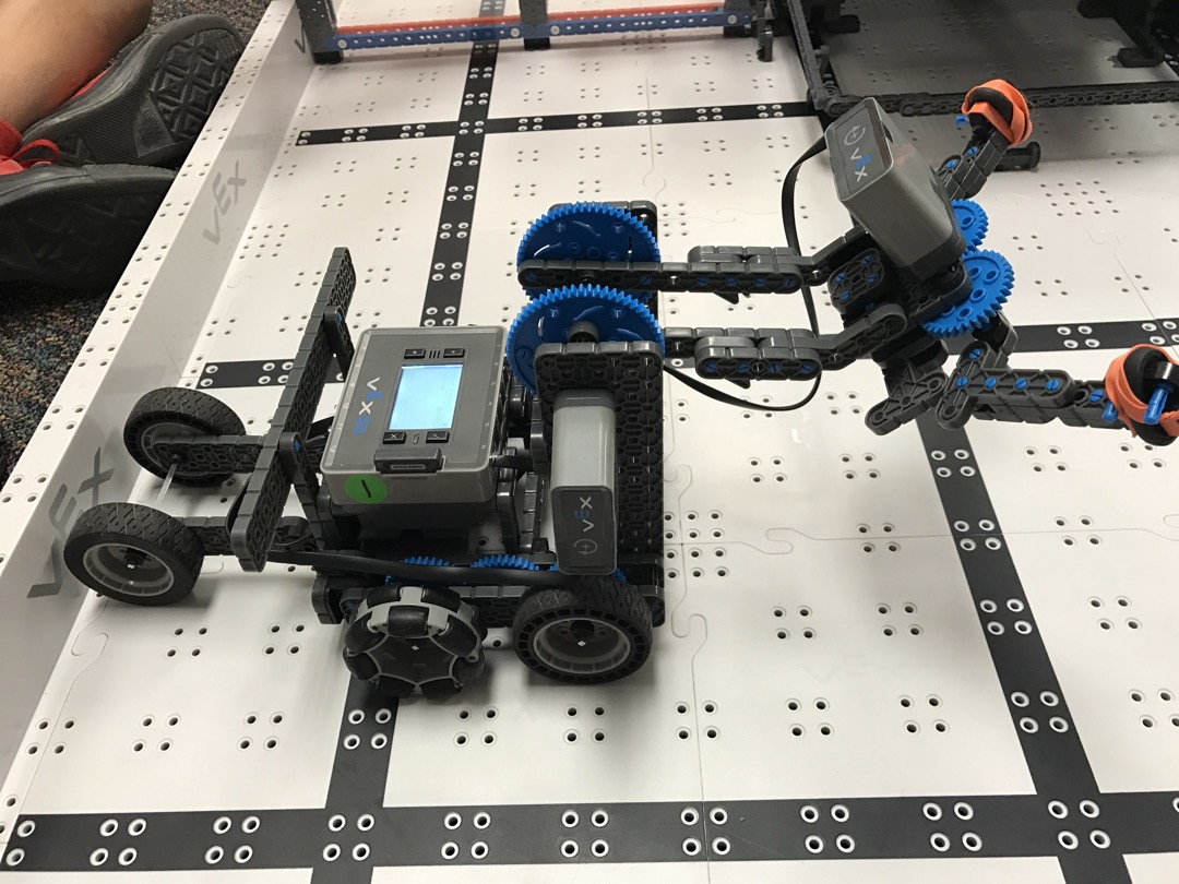Ted and Team Triforce's VEX competition robot