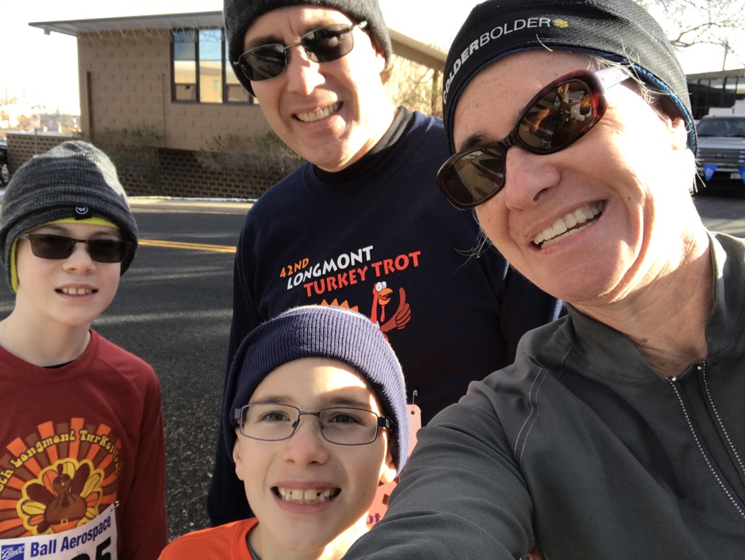 Ready to run the Ball Aerospace Turkey Trot 5K