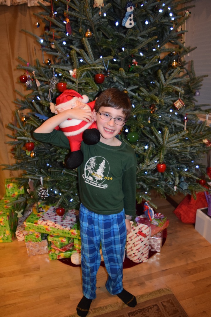 Ted's ready for Santa