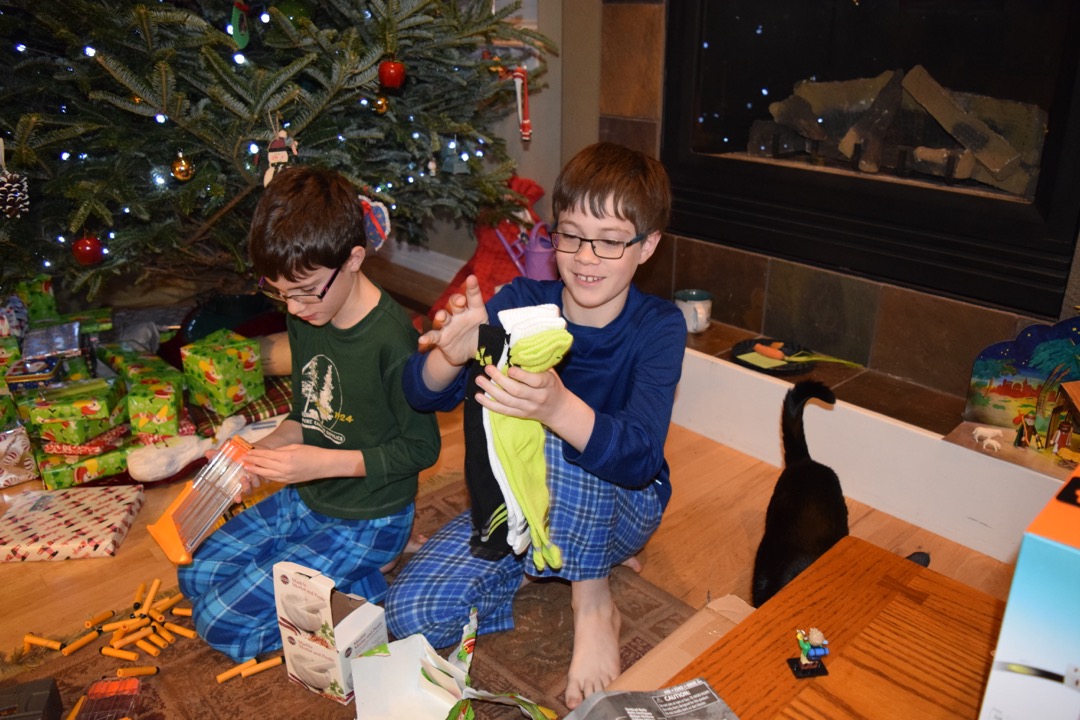 Presents! Socks!
