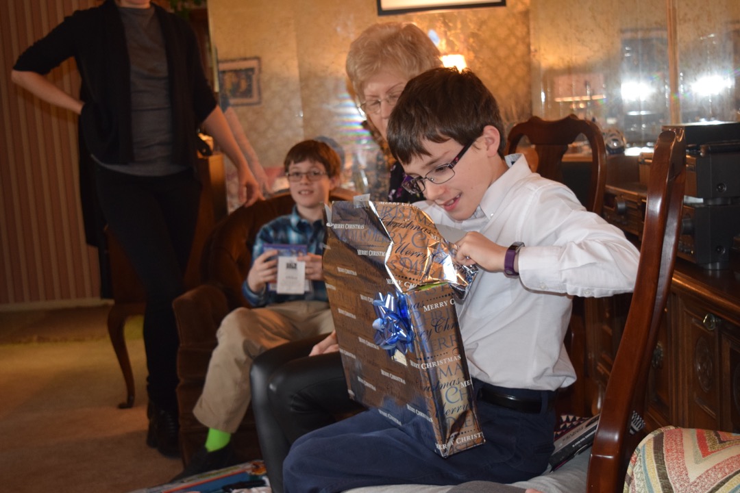More presents at Grandma's house