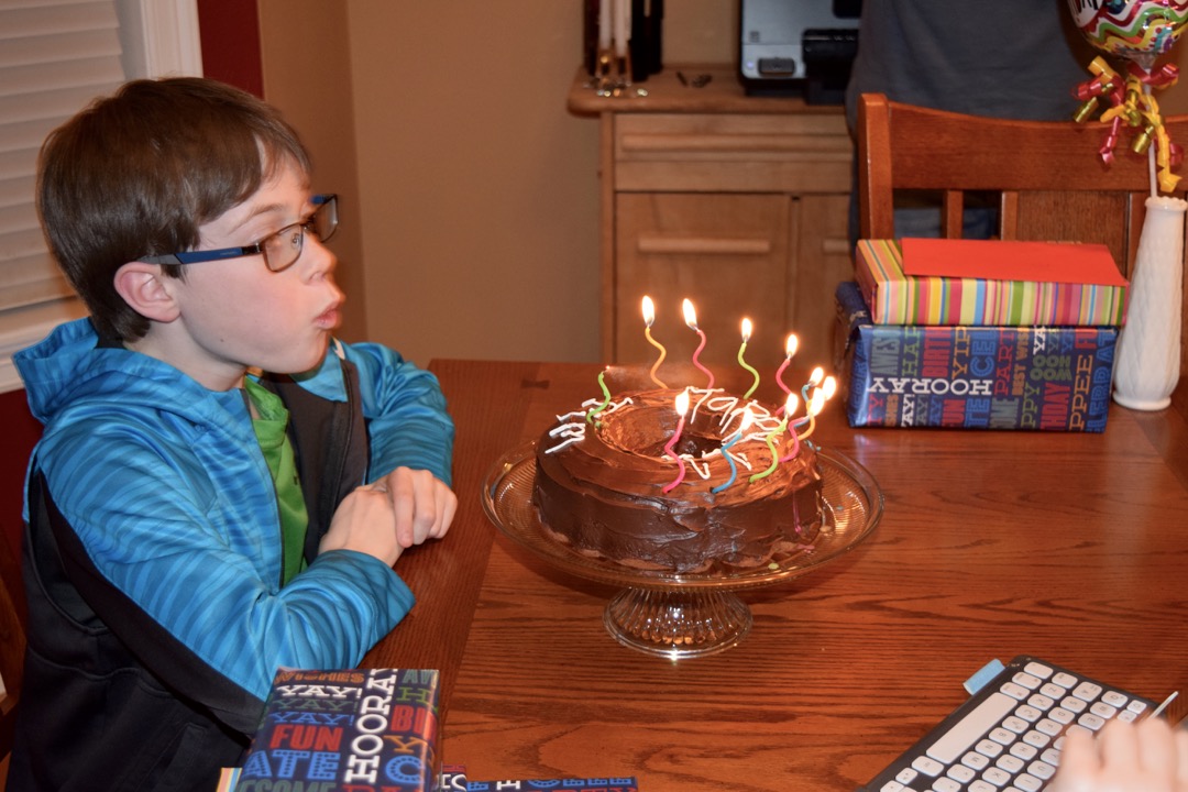 Tim's 11th birthday!
