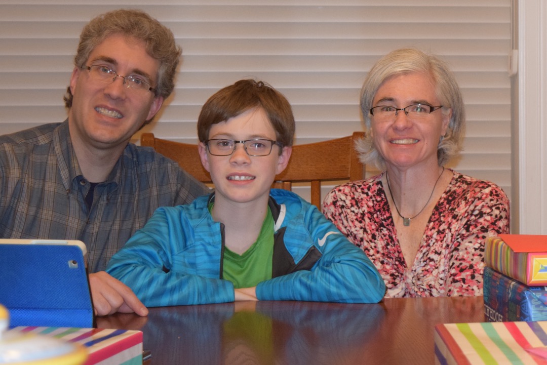 Mom and Dad and Tim