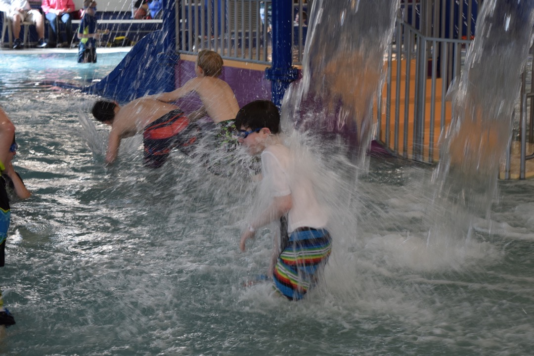 More splashing