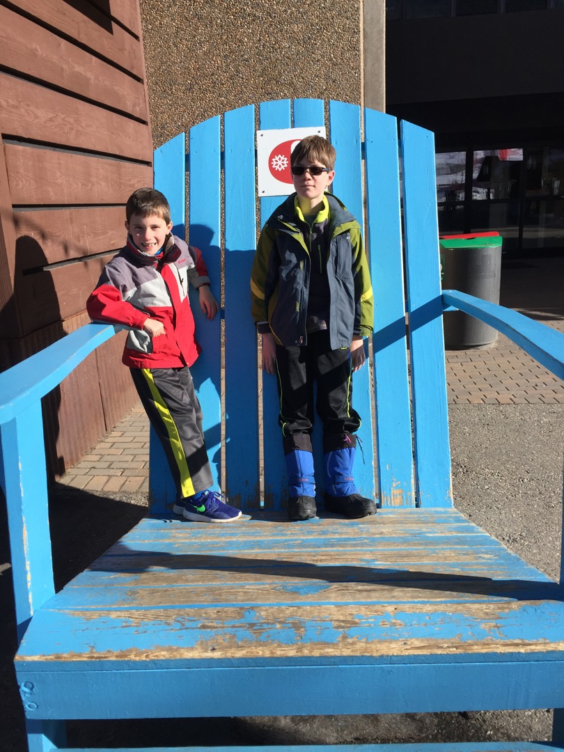 That's a big chair