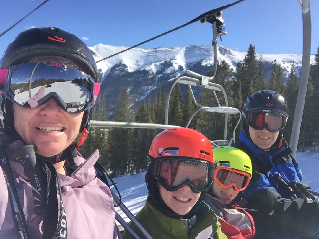 Our first lift up to Copper