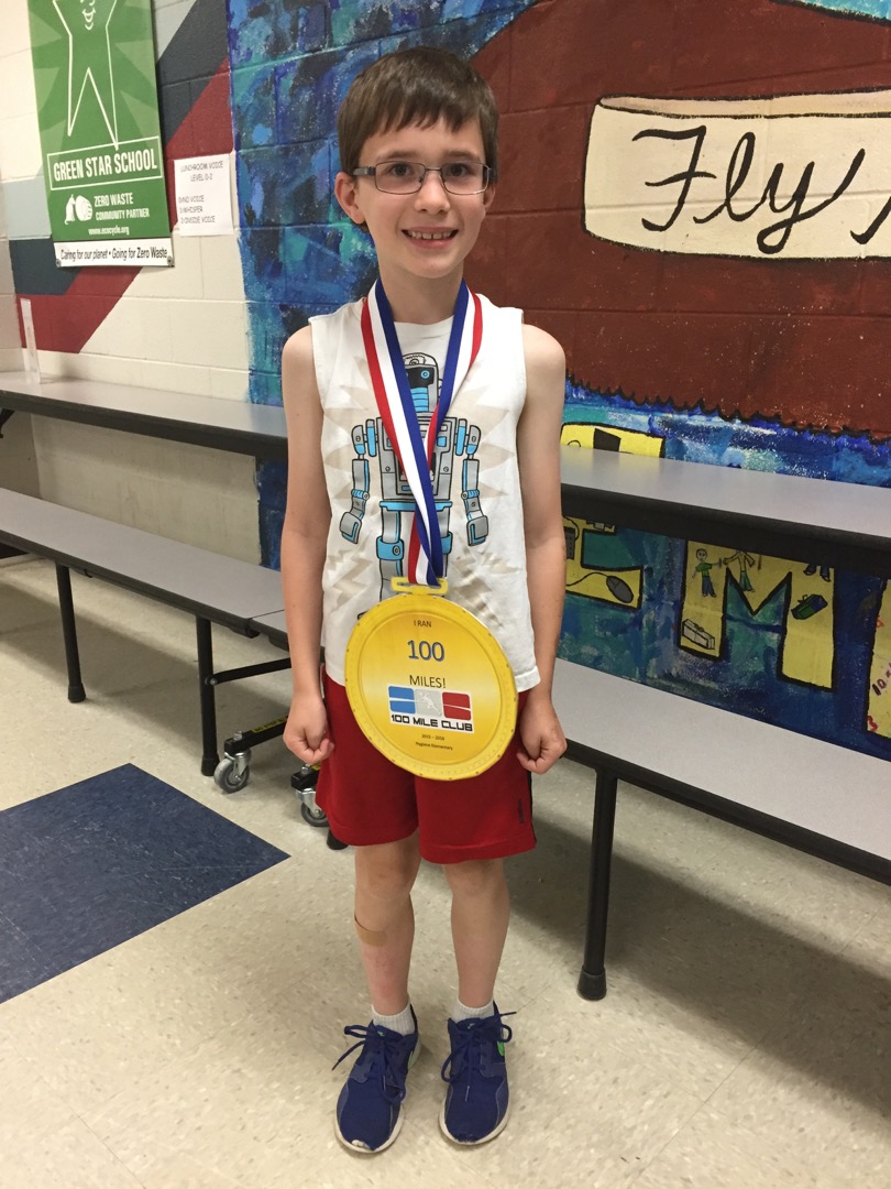 Ted ran 100 miles!