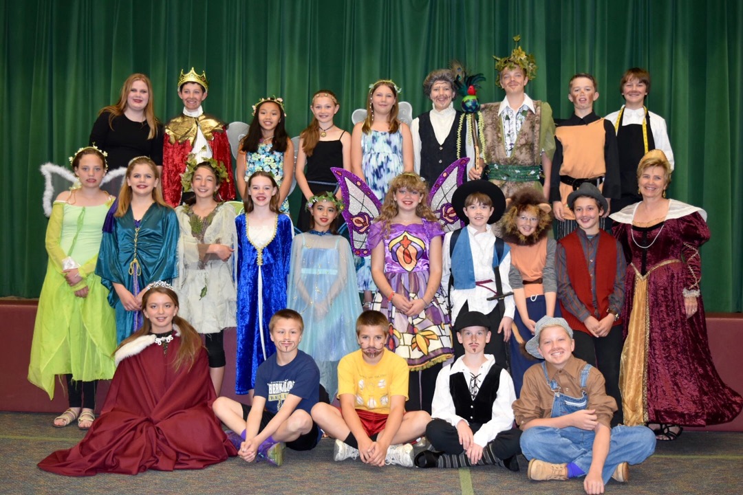 The cast of A Midsummer Night's Dream