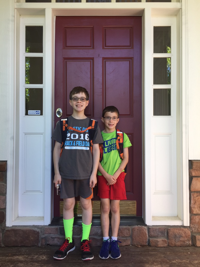 Last day of school!