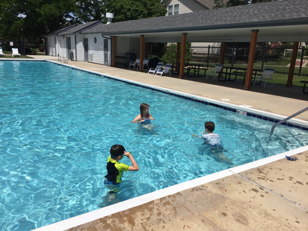 1st pool day of the season