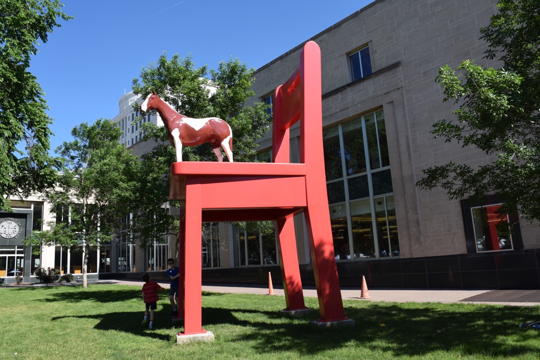 Horse chair?