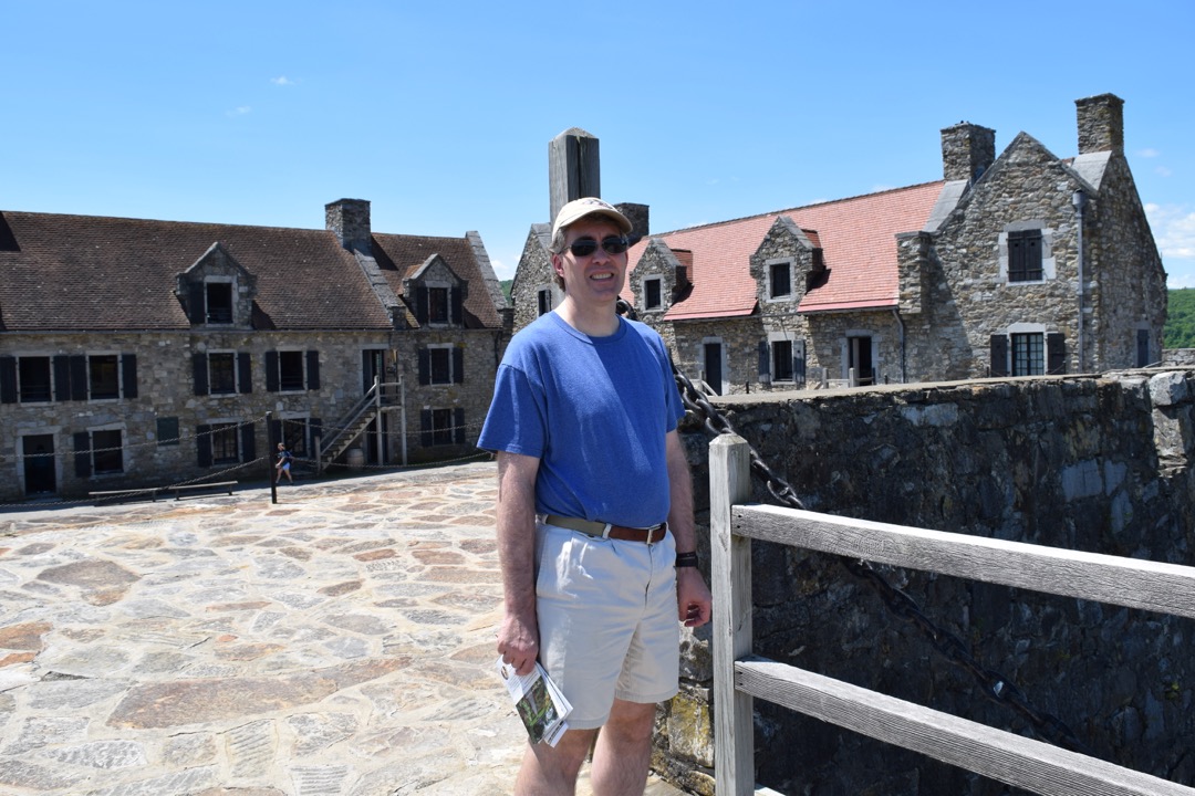 Jeff on the ramparts