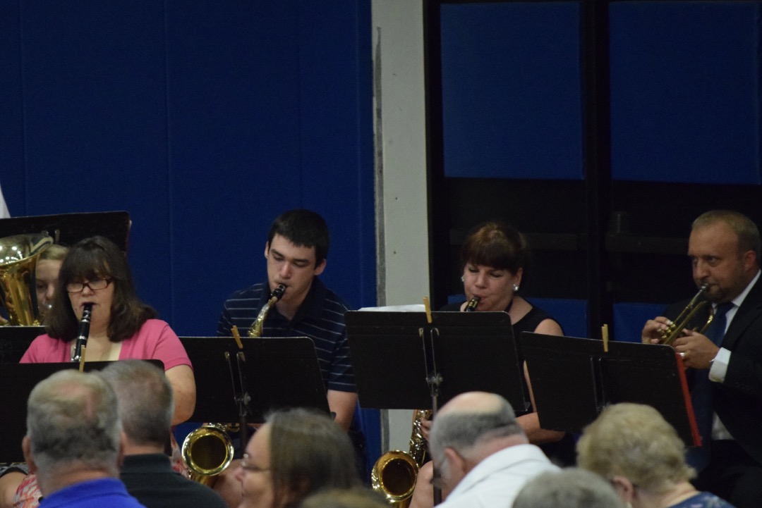 Will on sax for Pomp & Circumstance