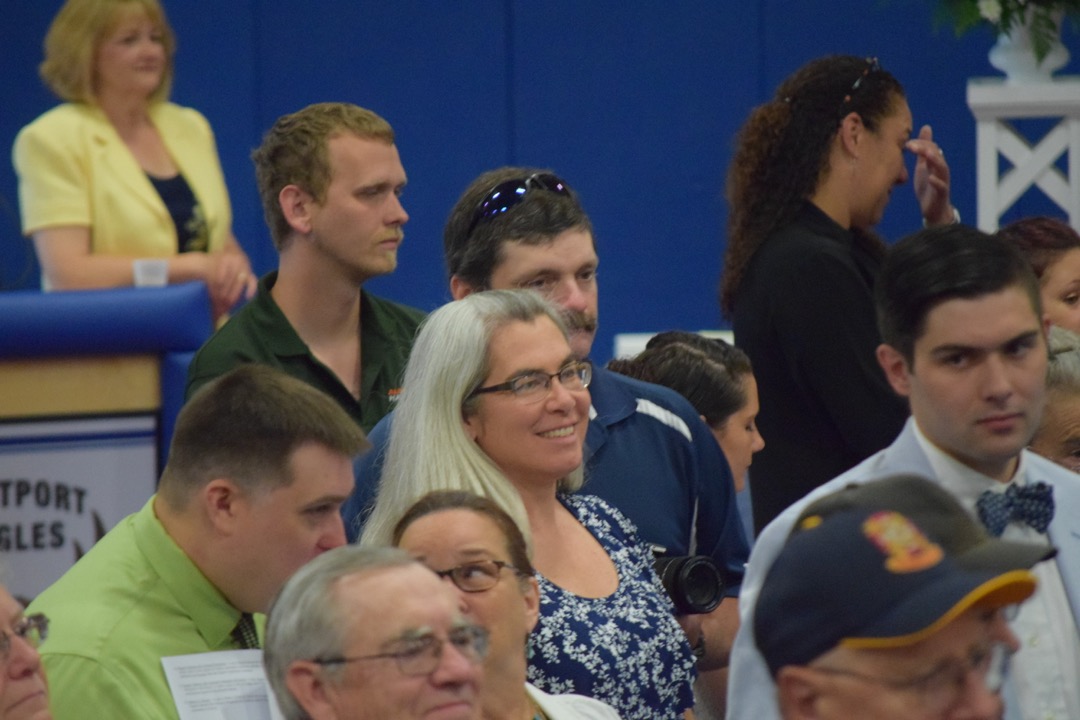 Laura spots her graduate