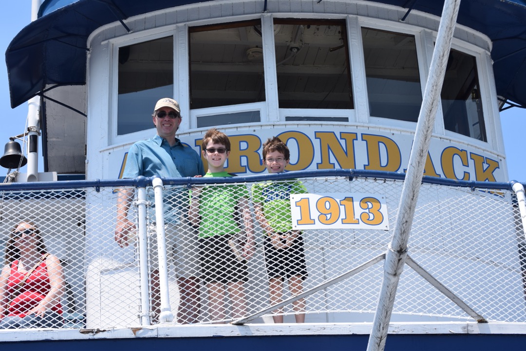 The boys on the ferry