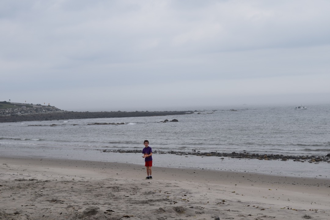 Boy on the beach