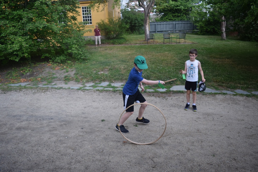 Hoop rolling