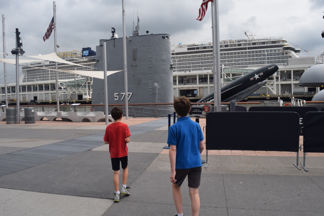 Exploring the USS Intrepid museum